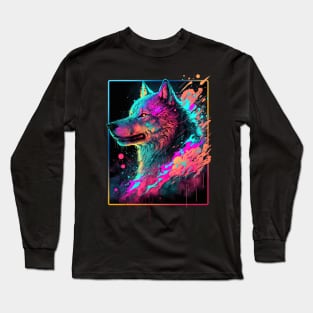 Wolf 2 Splosion Series Long Sleeve T-Shirt